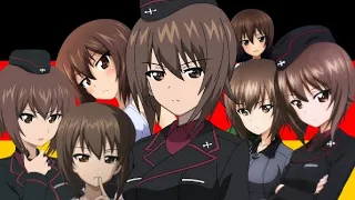 Girls Und Panzer but only with Nishizumi Maho