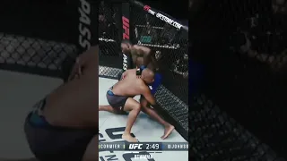 DC chokes out Rumble Johnson! #short #mmashort #mmahighlights