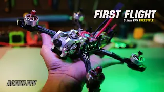 5 FPV FREESTYLE | FIRST FLIGHT TEST | DJI ACTION2 2.7K | มือใหม่ FPV DRONE BEGINNER | FPV THAILAND