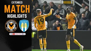 Newport County v Colchester United | Extended Highlights