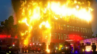 Realistic Office Fire 2 | Teardown