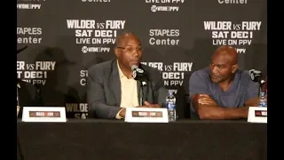 'YOU CANT FORCE ME' - LENNOX LEWIS REFUSES TO SAY WHO WILL WIN BETWEEN WILDER & FURY