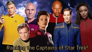 Star Trek series lead Captains Ranked!