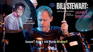 Bill Stewart on Playing with JAMES BROWN (funny anecdote 😁) JAZZHEAVEN.COM