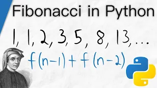 How to Program Fibonacci Sequence Recursively | Python for Math