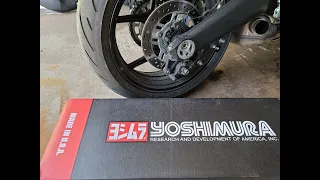 2021 Kawasaki Ninja 1000SX Yoshimura exhaust install