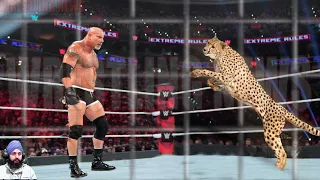 Goldberg vs Cheetah Steel Cage Match Wrestling News