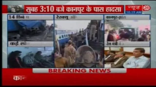 Patna-Indore express train derails in Kanpur - 63 killed, 150 injured