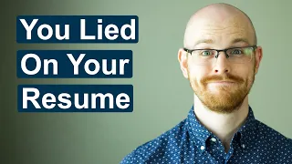 Top 5 Reasons Not to Lie on Your Resume