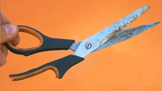 Intelligent repairing technique : repair broken plastic scissors into like new