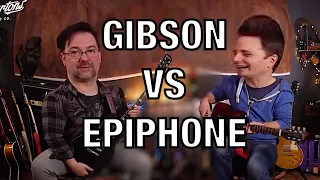 Cheapest Gibson vs Most Expensive Epiphone - A Les Paul Challenge!