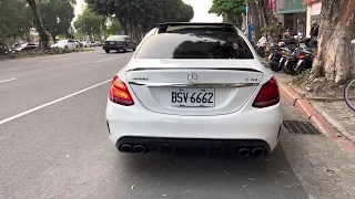 一品排氣管 M-Benz C43 AMG閥門中尾段