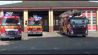 *RARE* Morecambe Fire Station Full House Turnout - Lancashire Fire & Rescue Service