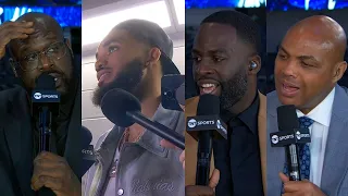 Inside the NBA call out KAT for lying in his postgame interview