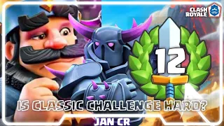 Classic Challenge With Pekka Bridge Spam Against Hard Matchups Clash Royale 🔥