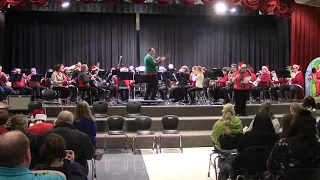 Clearfield Community Band "Merry Christmas Everyone" Arr By S Reineke. Holiday Concert Dec. 19, 2019