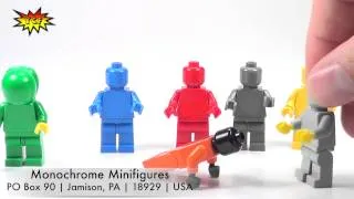 LEGO Monochrome Minifigure Collection Project