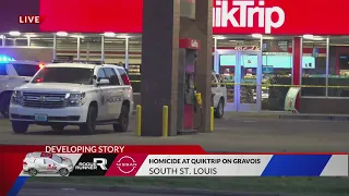 Man shot and killed at a south St. Louis gas station Friday