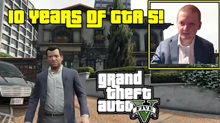 GTA 5 Is 10 Years Old Today! 100% Completion Stream!