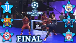 FINAL DO CAMPEONATO DA CHAMPIONS LEAGUE 3vs3!! FIFA 20