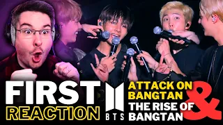 NON K-POP FAN REACTS TO BTS LIVE! | 'ATTACK ON BANGTAN/THE RISE OF BANGTAN' REACTION