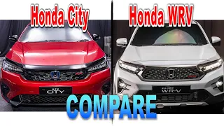 2023 Honda City Facelift vs Honda WR-V