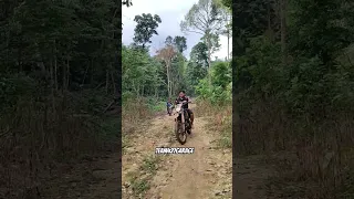 ASMR YAMAHA WR155 VS HONDA  CRF150 #trabas