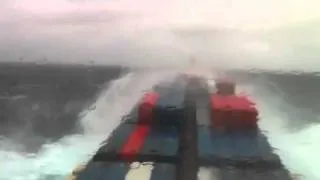 Oceanex Sanderling In Rough Seas