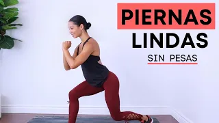 LOS MEJORES EJERCICIOS PARA TONIFICAR PIERNAS Y GLUTEOS EN CASA | Elimina Celulitis