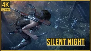 Rise of the Tomb Raider - Silent Night Walkthrough | Stealth Gameplay (4K 60fps)