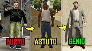 ¿Qué tan Inteligente son los Protagonistas de GTA?