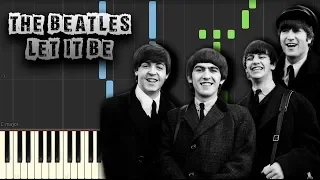 The Beatles - Let it Be - [Piano Tutorial] (Synthesia) (Download MIDI + PDF Scores)
