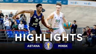 Astana vs MINSK Highlights February, 1 | Season 2022-23