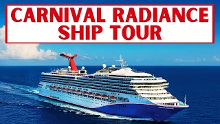 Carnival Radiance 2023 Deck Tour | Cruise Ship Walkthrough