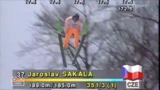 Jaroslav Sakala-Planica 1994 185m WINNER