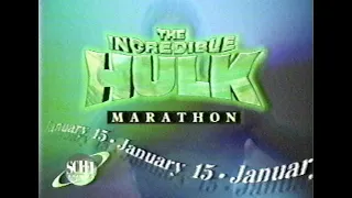 The Incredible Hulk marathon promo - 1996 Sci-fi Channel