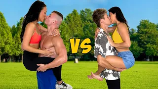 Couples VS Couples EXTREME Gymnastics Challenge! *ft. Jack Payne & Affaf*
