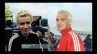 Liam Howlett of the Prodigy is Robbie Williams! They are ALL actors and play many roles!