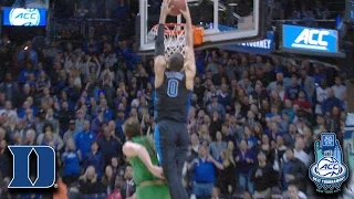 Jayson Tatum Dunk And Foul vs. Notre Dame Seals ACC Tournament Championship