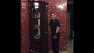 Khabib is only afraid of cats 🐈