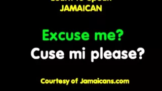 Conversation: Gratitude and Apologies - Learn to Speak Jamaican Patois