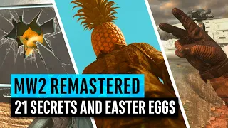 Modern Warfare 2 Remastered | 21 Secrets and Easter Eggs