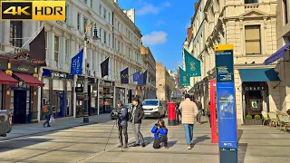 Sunny Spring Walk in London - 2024 🌸 London Spring Walking Tour [4K HDR]