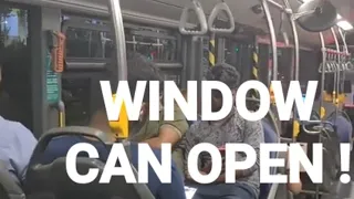 POST COVID ! WINDOWS can OPEN on SMRT Mercedes Benz Citaro ! SG Bus 🚌