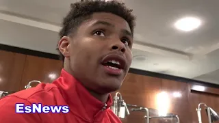 Shakur Stevenson I BEAT RYAN GARCIA Today Tomorrow & In 3 Years EsNews Boxing