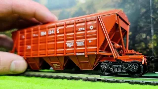 Hopper wagon scale model 1/87. Our trains special issue 2. About trains ENG ESP SUB