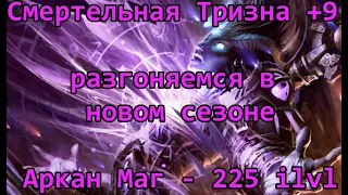 Аркан Маг(вентир) 225ilvl, +9 Смертельная Тризна