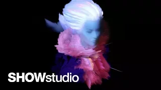 Daphne Guinness sings, SHOWstudio: Visions Couture at Le Printemps - Junya Watanabe by Nick Knight
