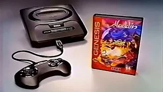 Disney's Aladdin for SEGA Genesis (1993) TV Commercial (Remastered HD)