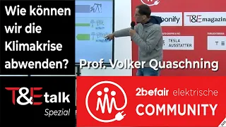 Keynote von Prof. Volker Quaschning - 2befair elektrische COMMUNITY